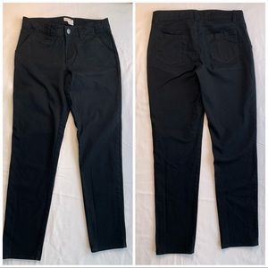 Girls size 10 black jean pants Cat & Jack brand adjustable waist cotton/spandex
